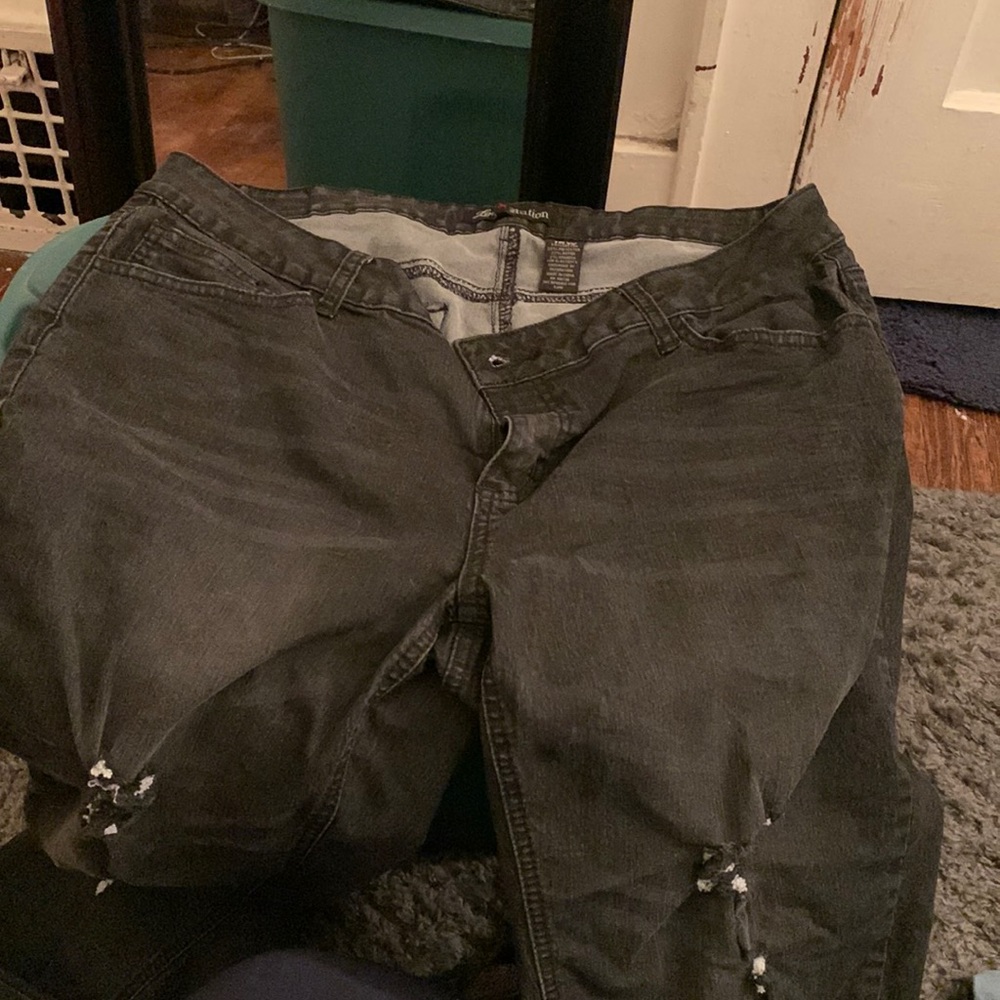 Plus size jeans